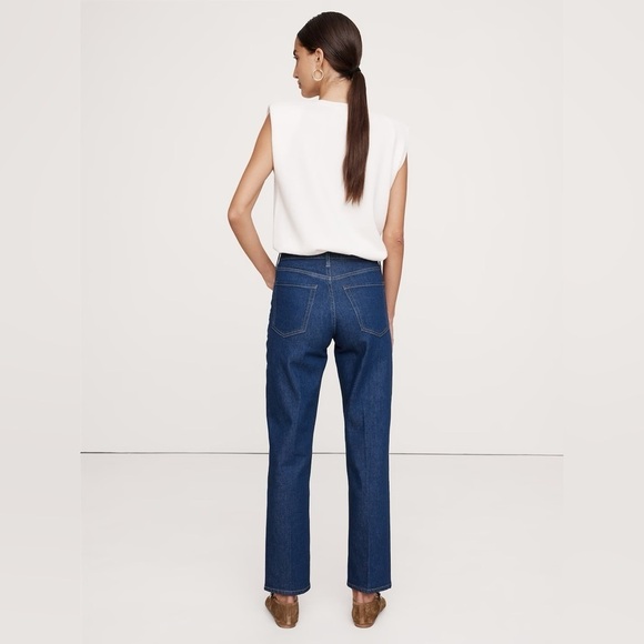 NWT! Banana Republic Black Wash The Straight Jean - Multiple Sizes🔹 - Picture 2 of 11